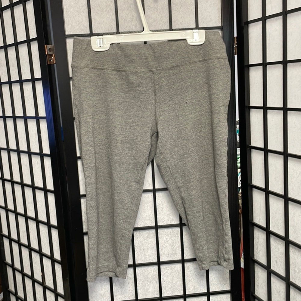 Knee Length Light Grey Leggings by ACX, SZ L